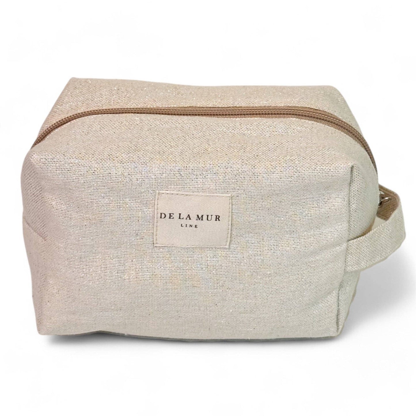Medium Gold Toiletry Bag