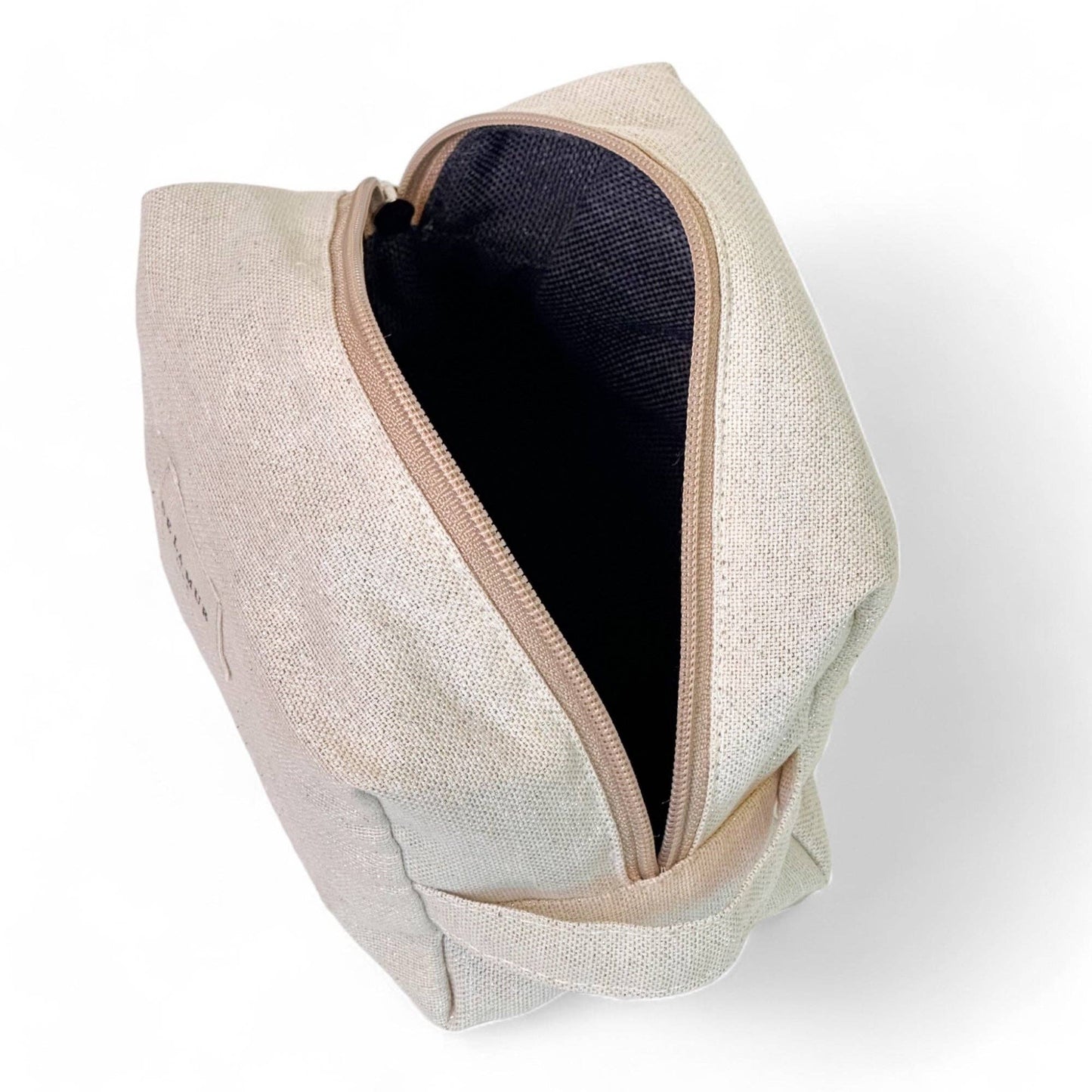 Medium Gold Toiletry Bag
