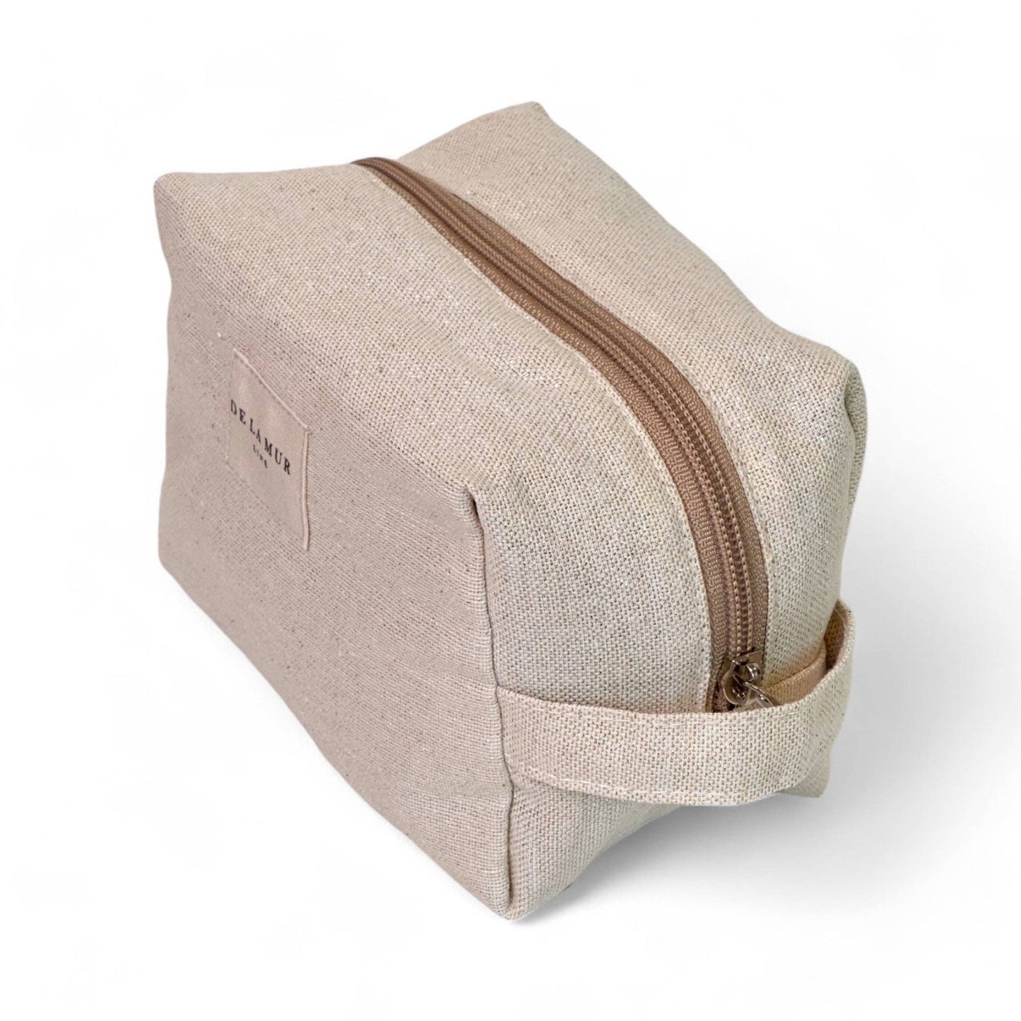 Medium Gold Toiletry Bag