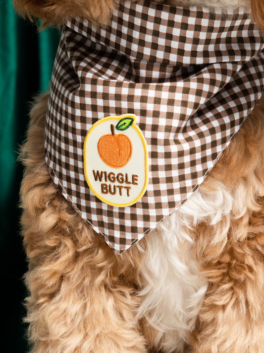Silitettävä kangasmerkki, "WIGGLE BUTT"