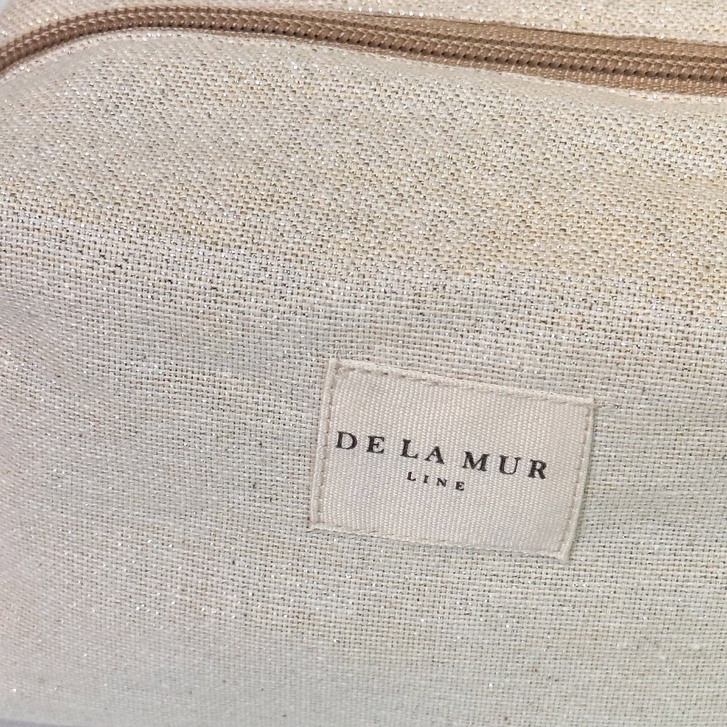 Medium Gold Toiletry Bag