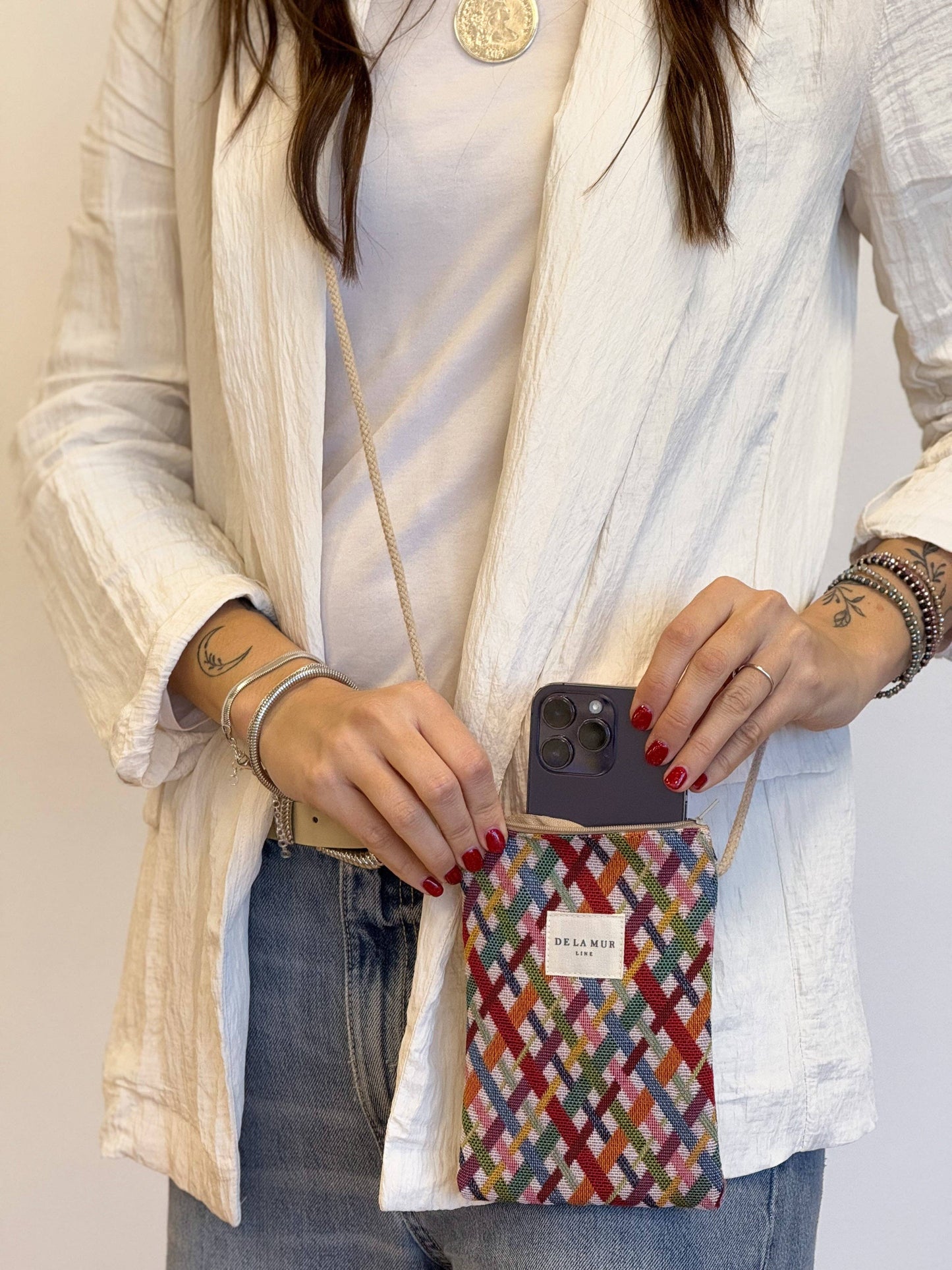 Mobile Phone Holder Bag Cap