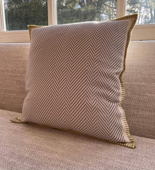 NEW PORT CUSHION - WOOL AND COTTON