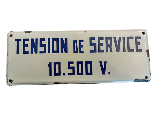 Emalikyltti, Tension de service, 10.500V