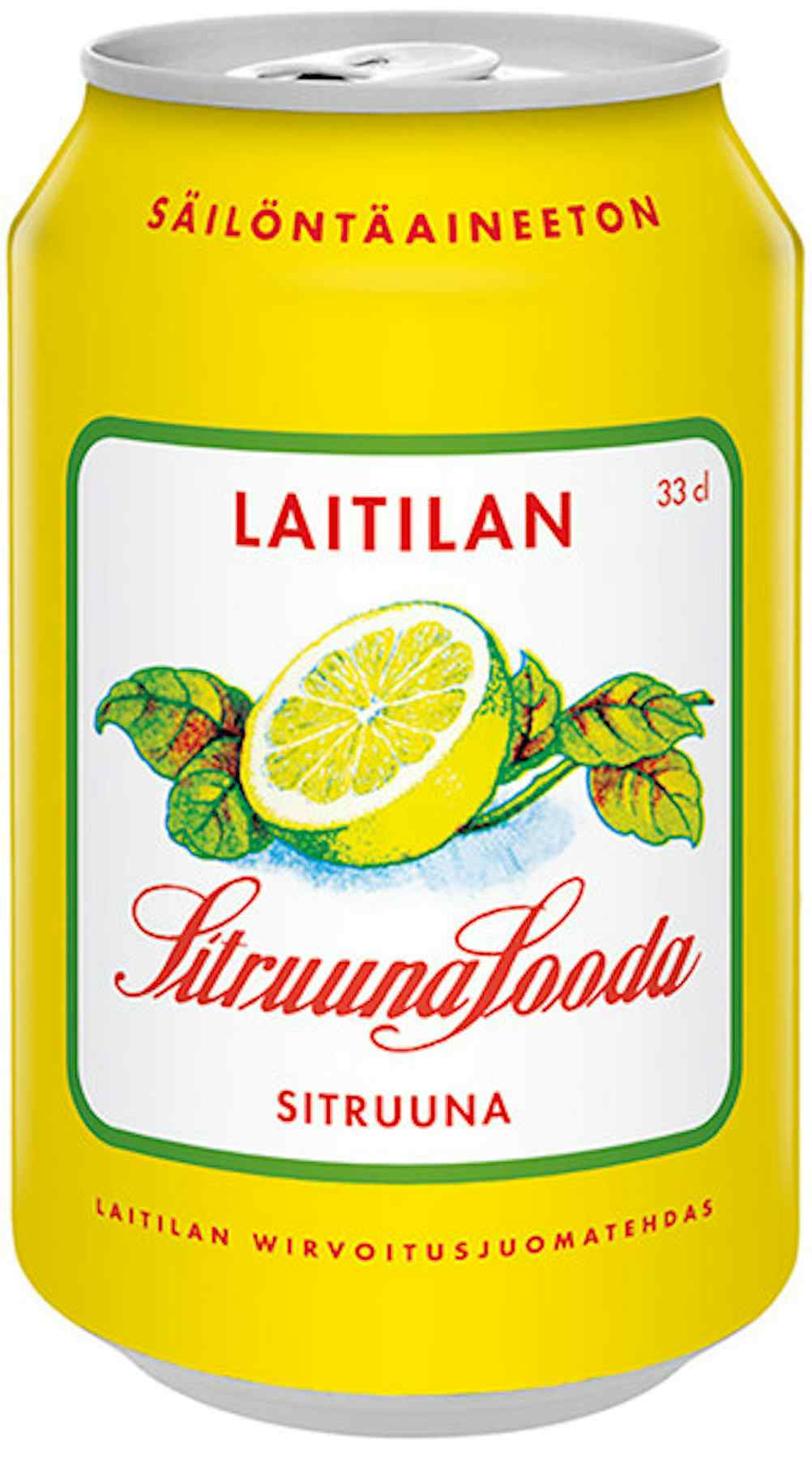 Sitruunasooda, 0,33l