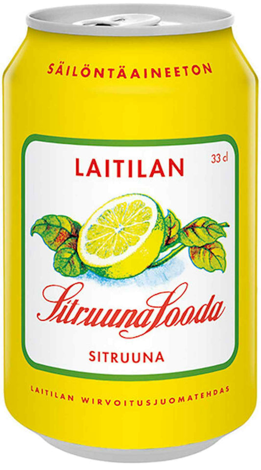 Sitruunasooda, 0,33l